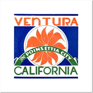 Vintage Ventura California Posters and Art